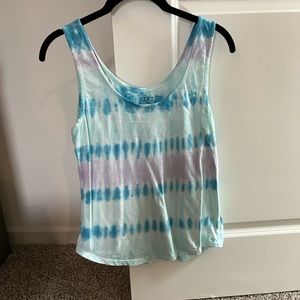 LOFT Outlet XS Tie Dye Tank Top